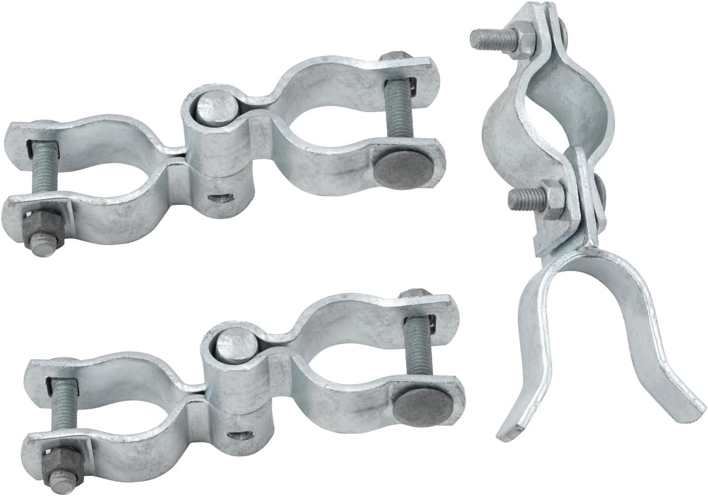 VIVIDA 1-3/8 Chain Link Gate Hinge Kit, Include Male & Female Gate Hinge, 1-...