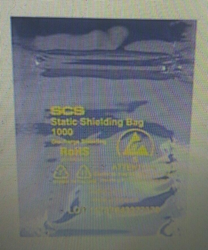 SCS1000 10" x 12" Static Shielding Bag Lot of 100 Bags Lead Free SCS