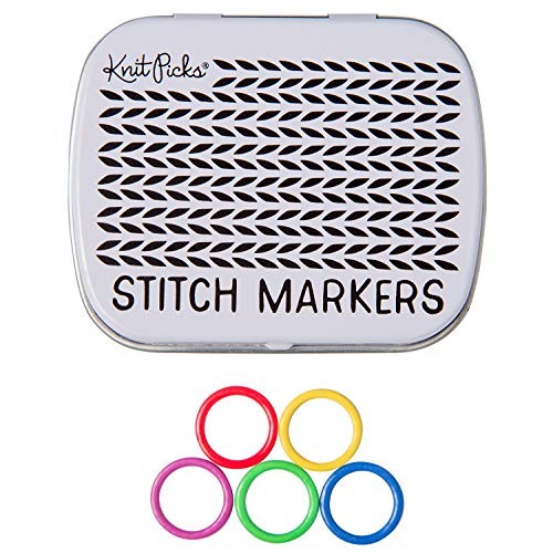 Enamel Stitch Marker Set - Rainbow