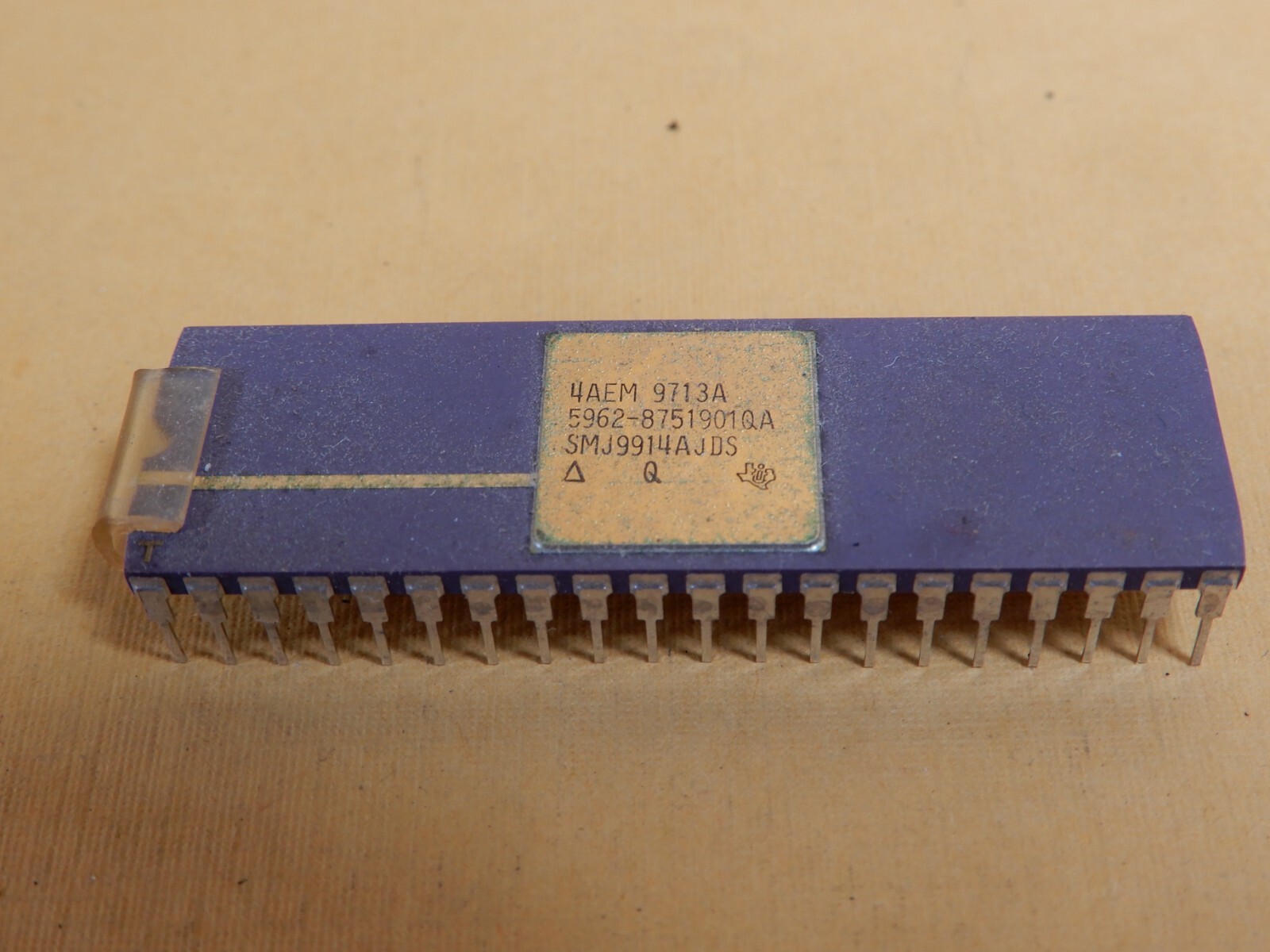 Texas Instruments 5962-8751901QA SMJ9914AJDS Gold Plated IC NOS