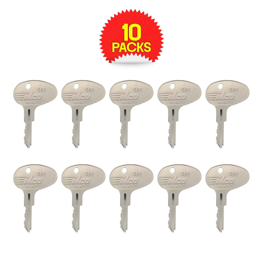 1596 Key Blank – Nickel