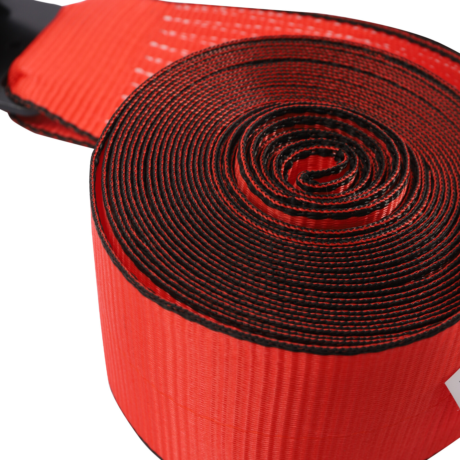 10 Pack 4"x30' Winch Straps w/ Flat Hook Flatbed Truck Trailer Tie Down Strap