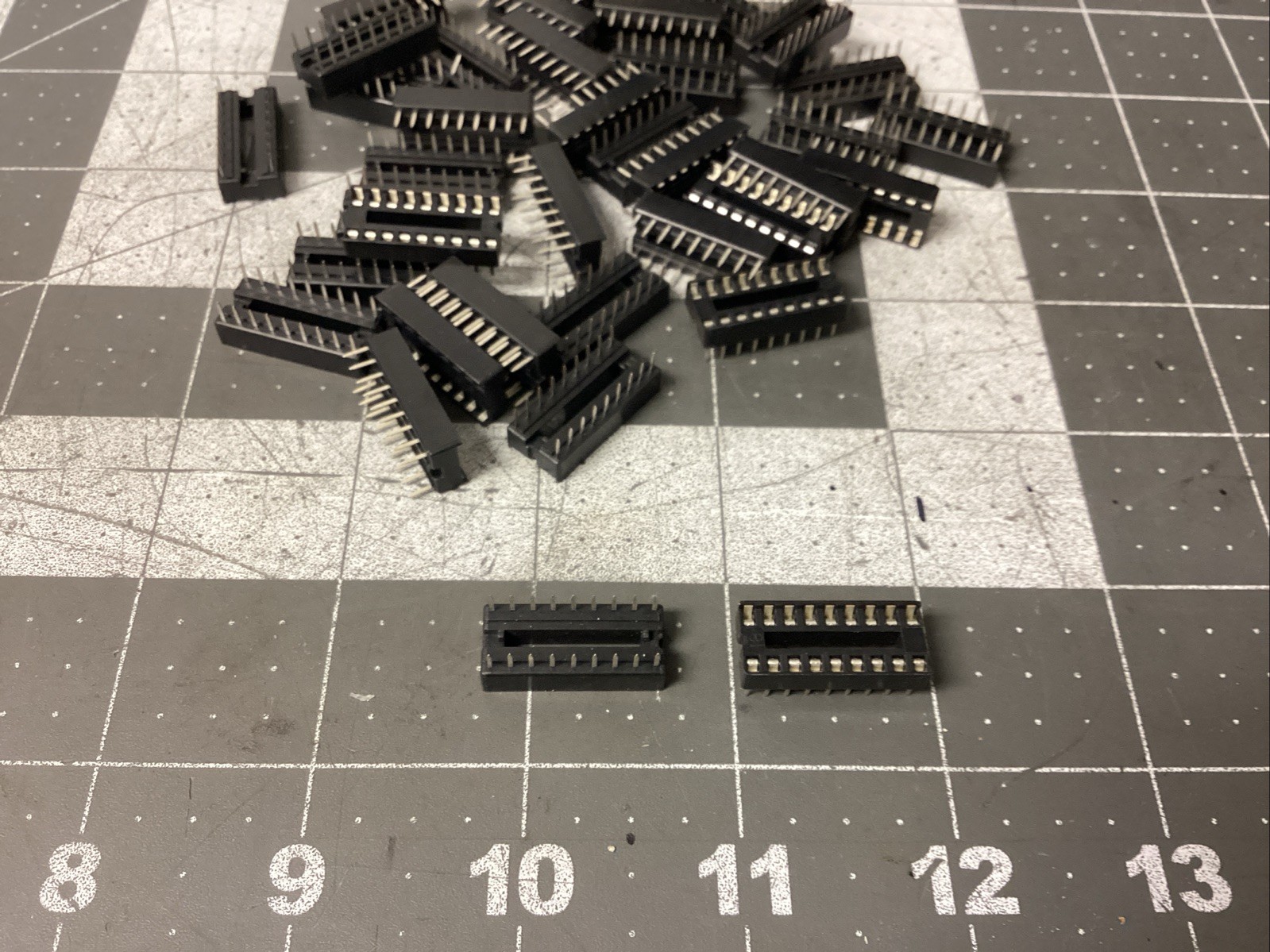 39 PCS—18 Pin DIP SIP IC Sockets (LXE11X)