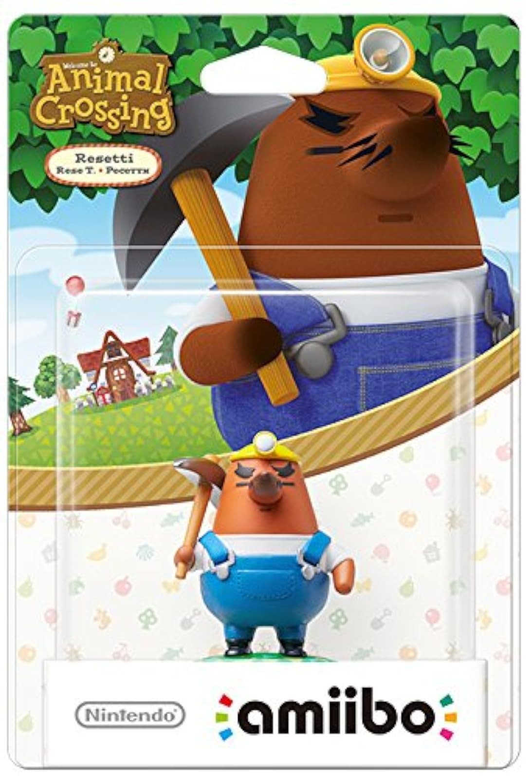 Amiibo Animal Crossing Collection Mr Resetti Nintendo Wii U 3DS Nintendo 2E