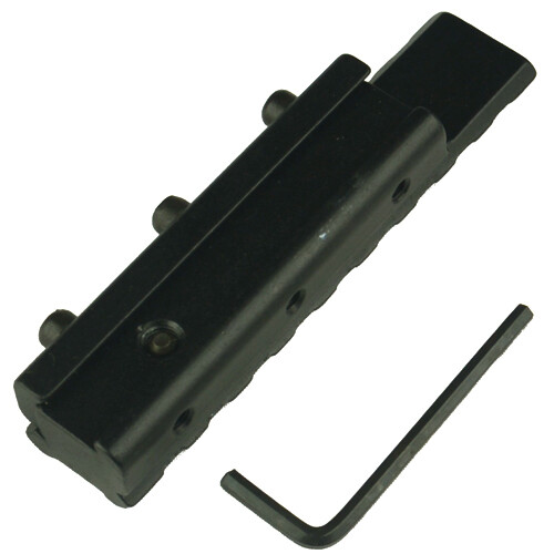 3/8" Dovetail to 7/8" Weaver With Stop Screw