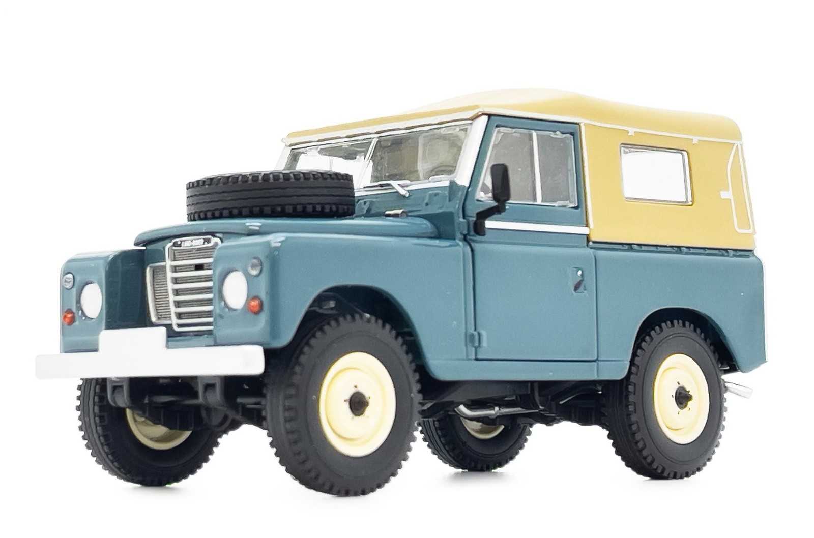 MARGE MODELS,LAND ROVER Series 3 88 Softtop navy blue, 1/32, MAR2420-01