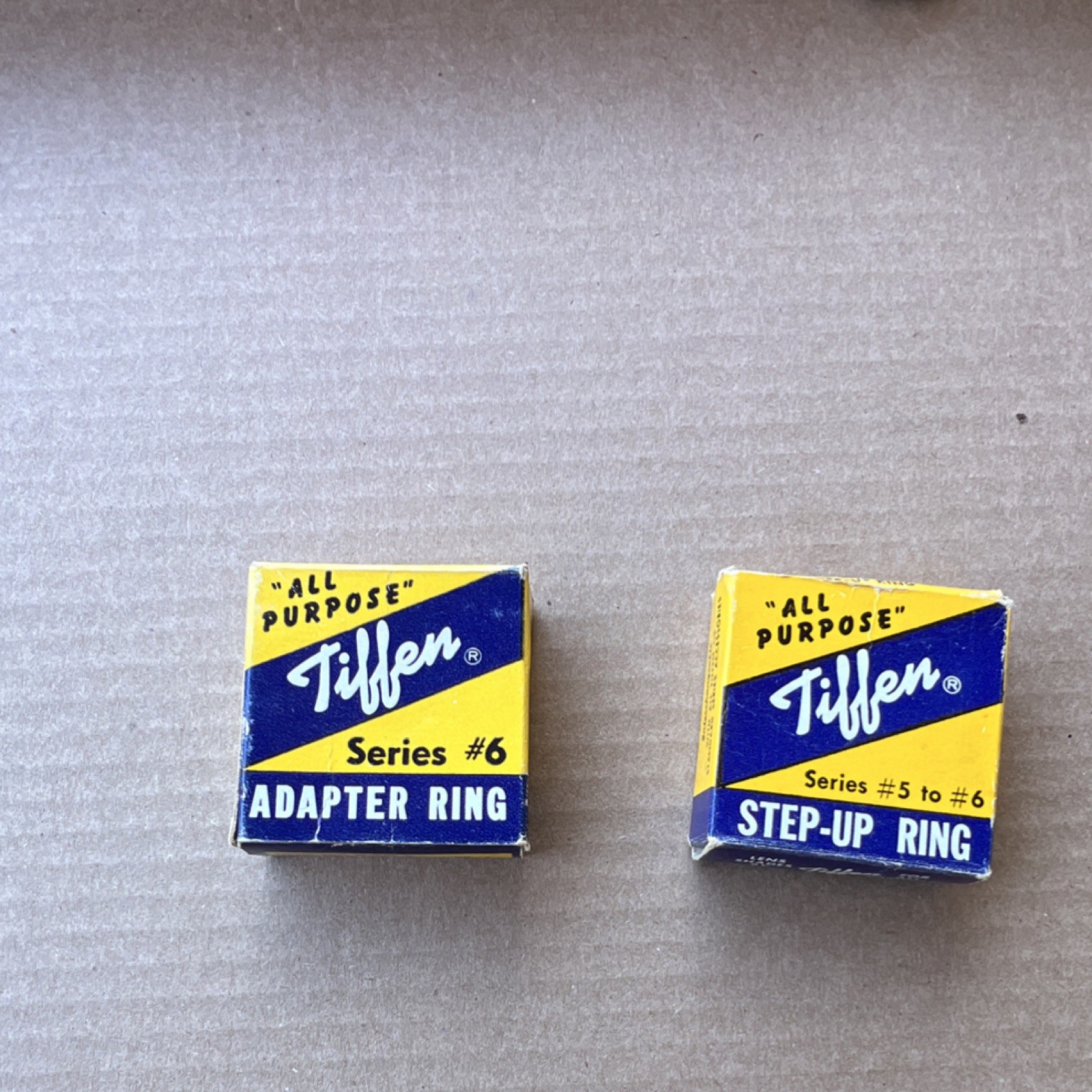 Tiffen Series #6 Adapter Ring 40.5F-6 & Series #5 to #6 Step-Up Ring