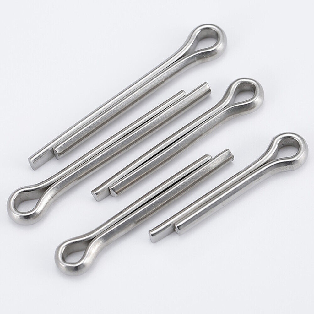200pcs M1.5 x 12 Cotter Pins Split Pin Clevis Pin A2 304 Stainless Steel