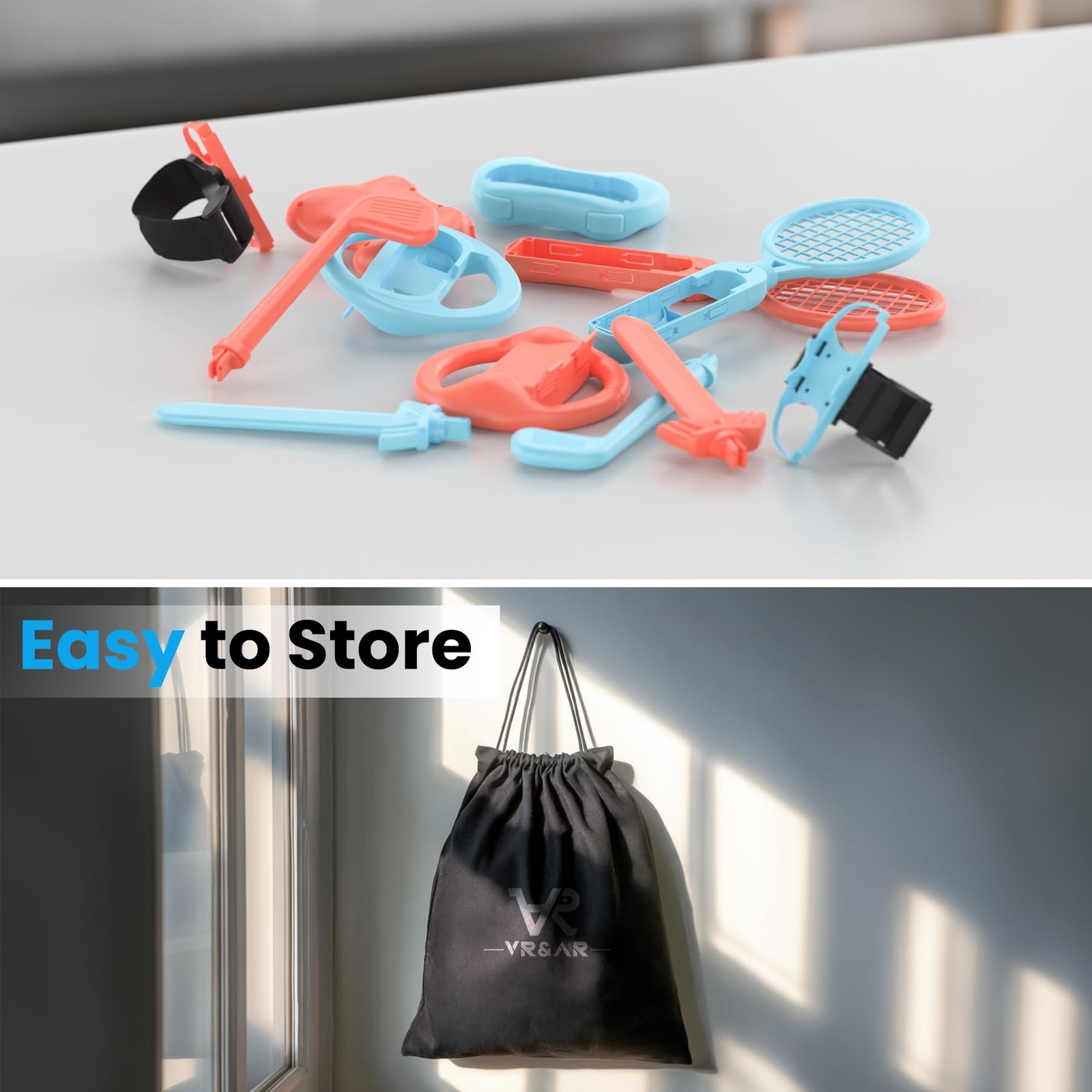 VRandAR 15-in-1 Switch Accessories Kit
