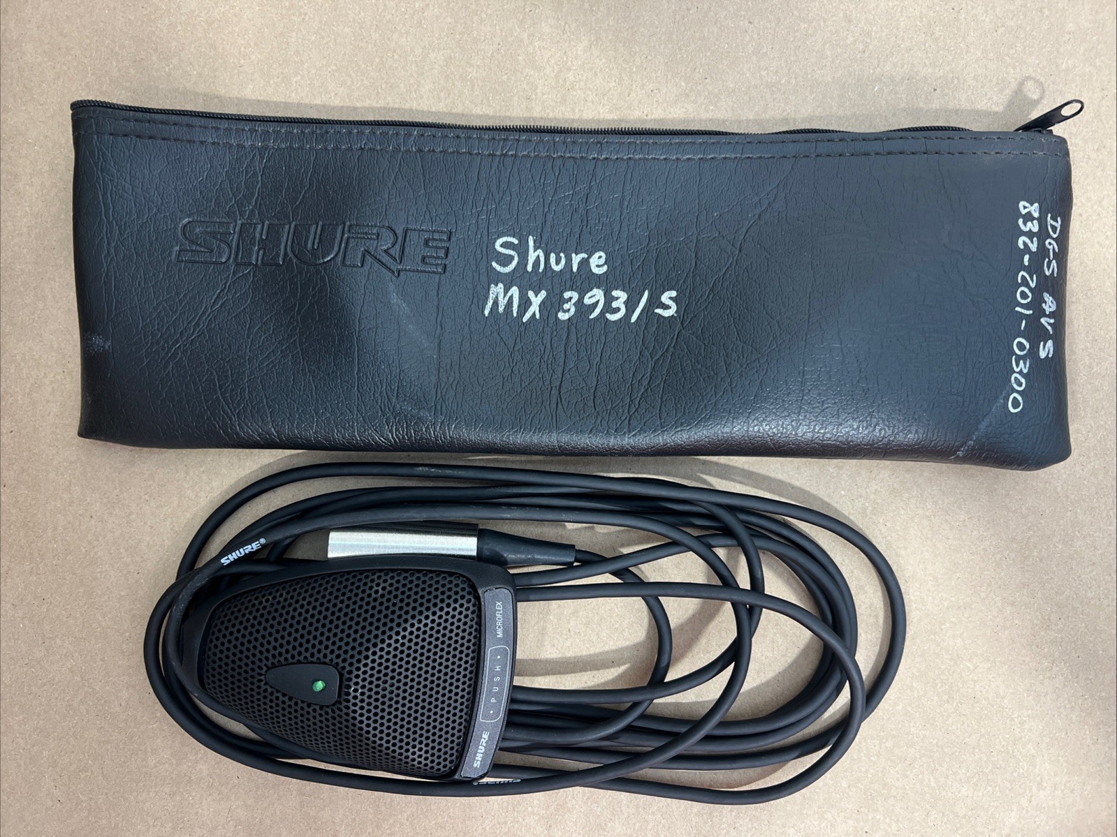 NEW SHURE MX393/S MICROFLEX BOUNDARY MICROPHONE