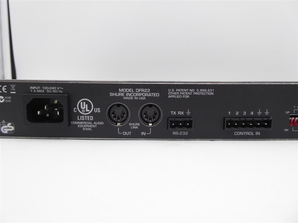 Shure DFR22 Digital Signal Processor w/ Reduction SoundPlex