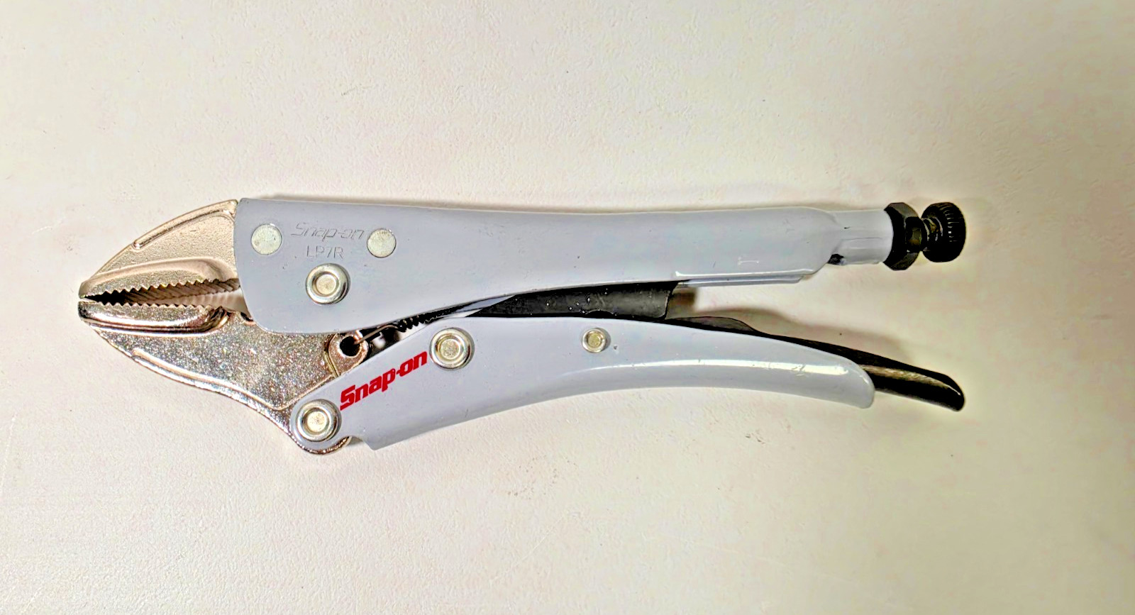 *NEW* Snap-On LP7R Straight Jaw 7” Locking Pliers FAST FREE SHIPPING!!!!