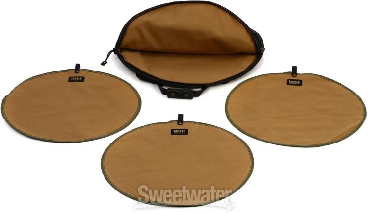 Tackle Instrument Supply Backpack Cymbal Case - 22" Black