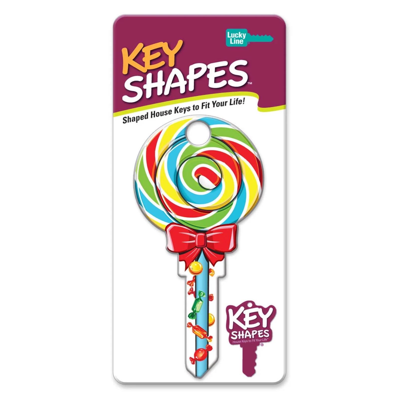 LUCKY LINE B140S LOLLIPOP SCHLAGE SC1 KEYWAY HOUSE KEY SHAPES
