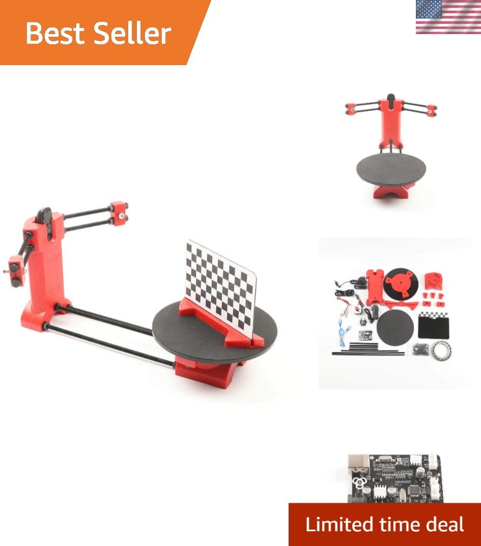 Complete Ciclop 3D Scanner Kit - Easy Assembly with Advanced Laser Tech