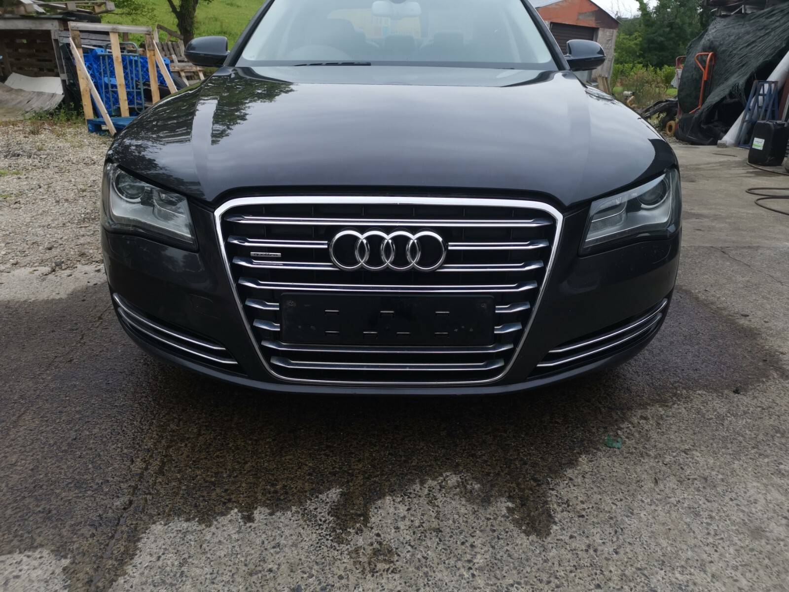 AUDI A8 RADIO SAT NAV CONTROL PANEL 4H2919600C 2009-ON