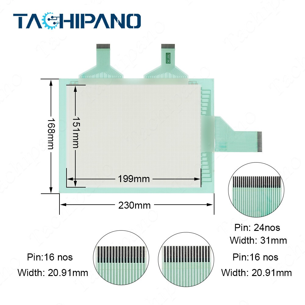 1x  Touch Panel for  NT620C-ST142 Screen Glass NT620C-ST141