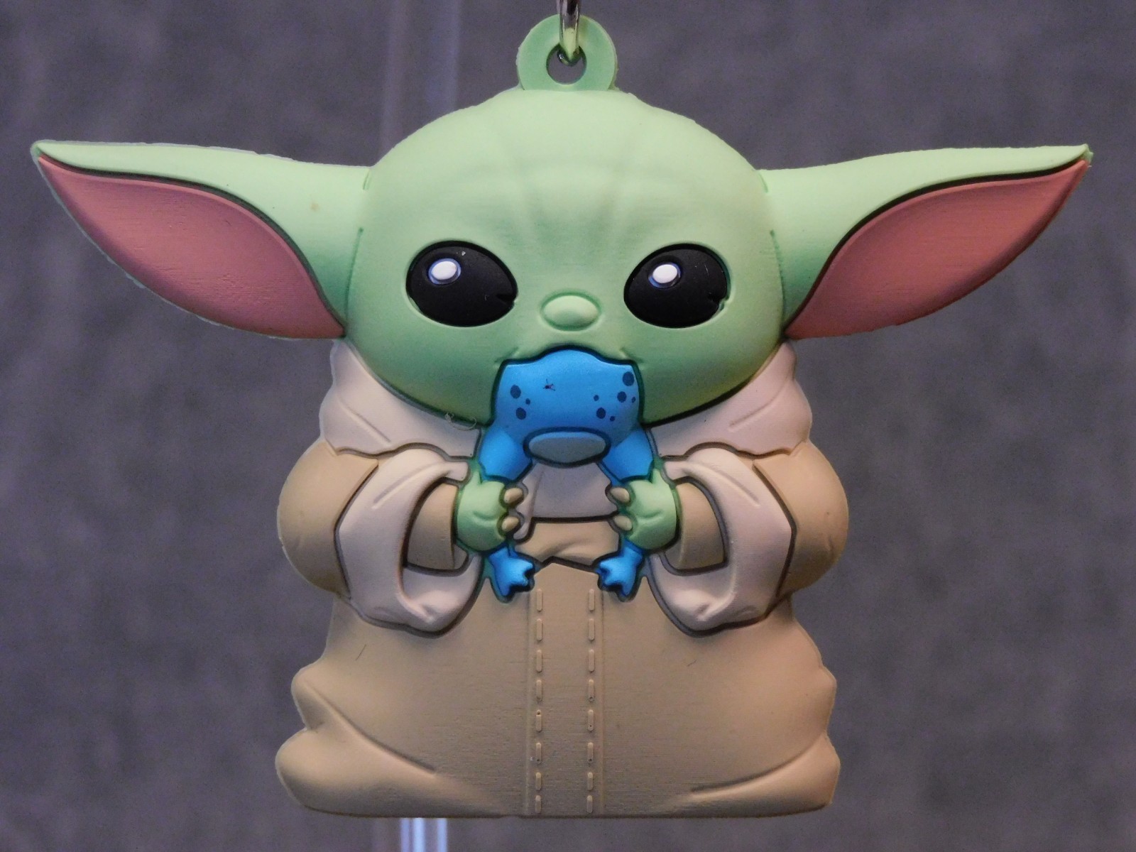 Grogu NEW * Eating Frog Clip * Blind Bag Mandalorian Series 4 Key Chain Monogram