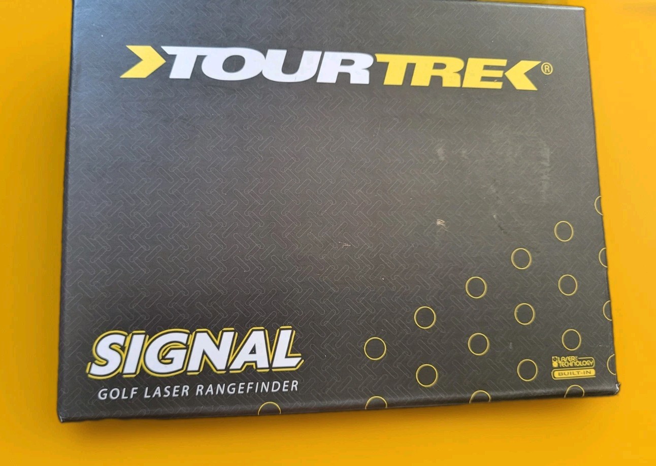 Tourtrek Range Finder Golf Range Finder Laser, Case & Box - Needs CR2 Battery