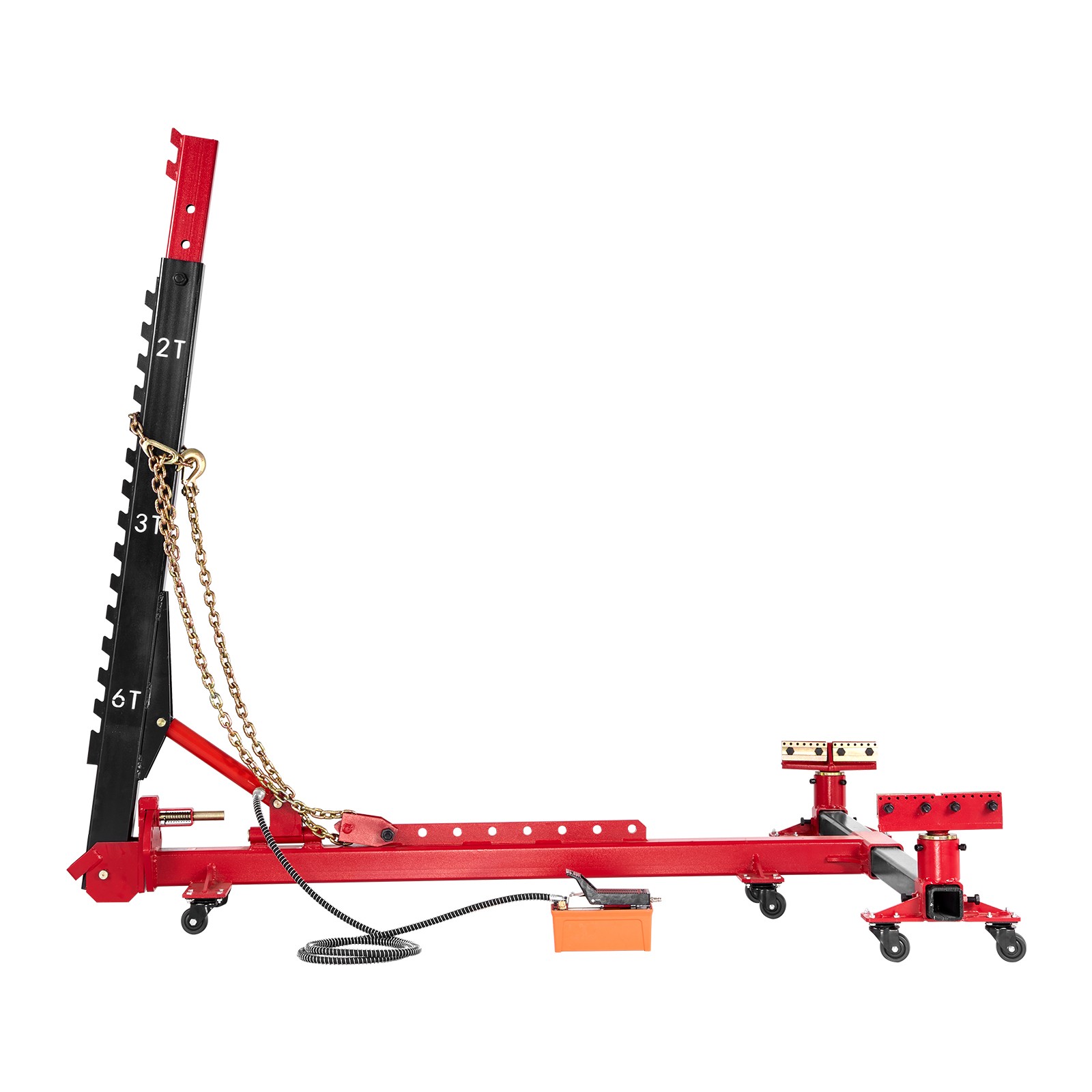 Uimoso 6-Ton Auto Frame Straightener with Hydraulic Foot Pump