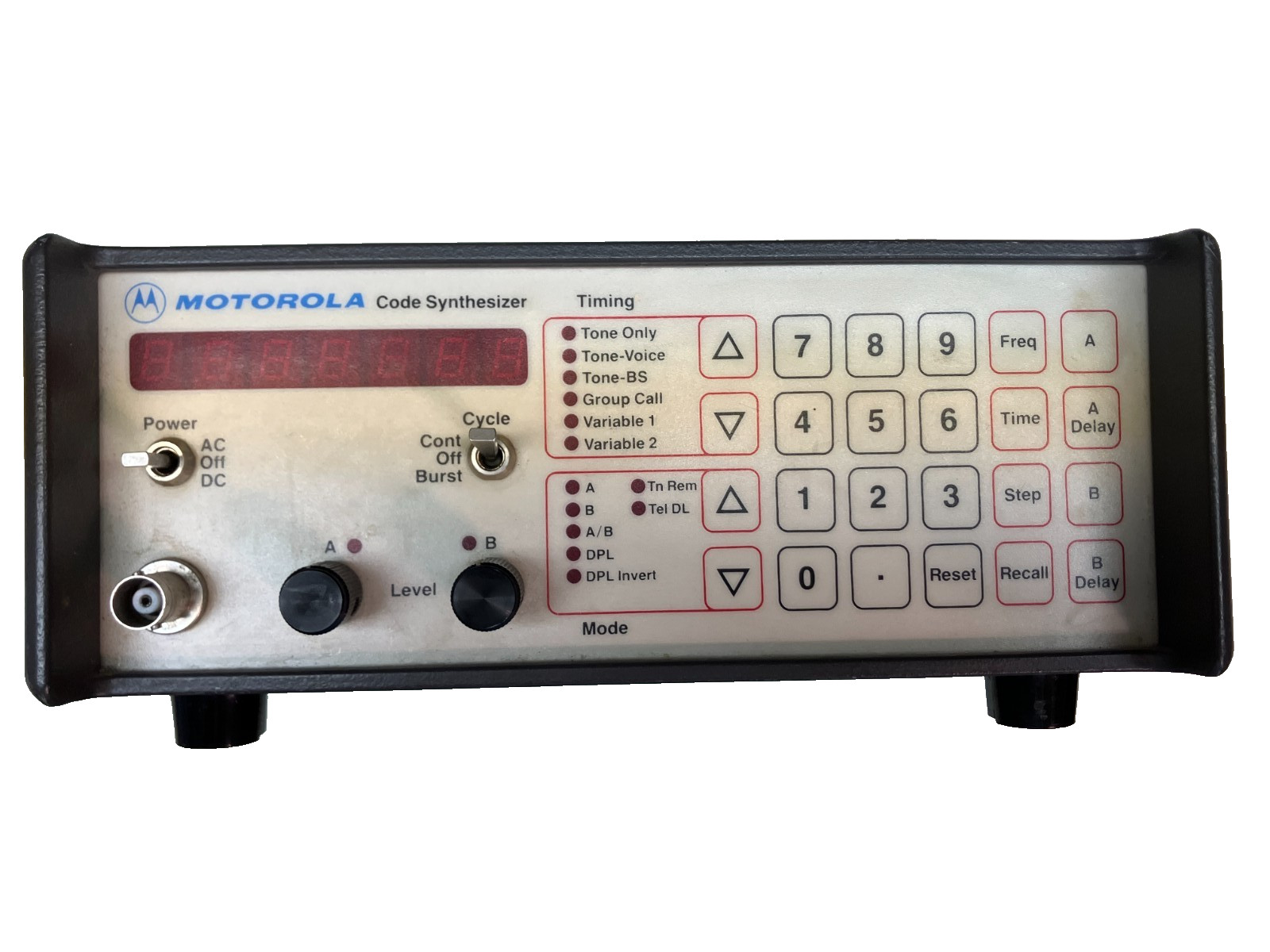 Motorola R1100A Code Generator, 2-Tone Sequential, PL, DPL, fully functional