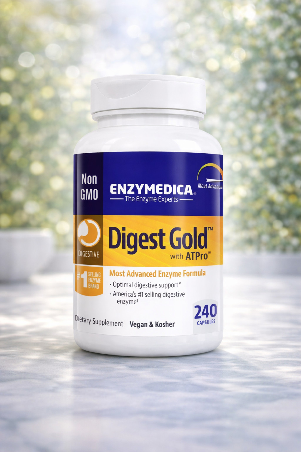 Enzymedica Digest Gold Digestive Support Supplement - 240 Count