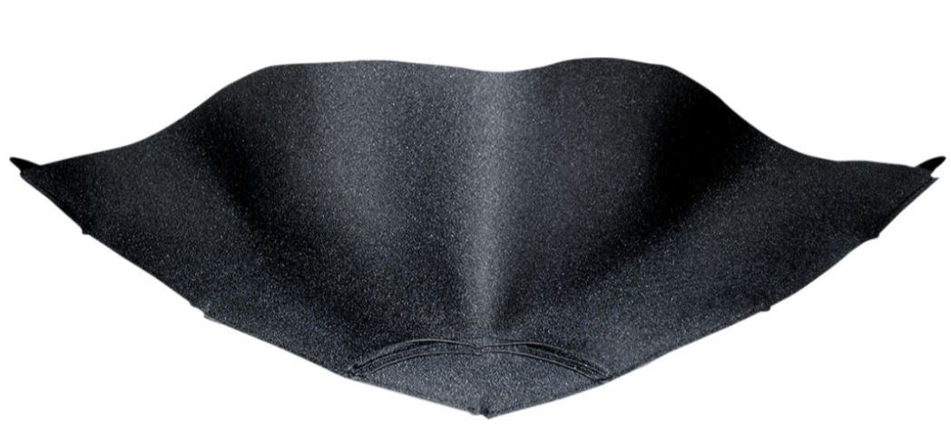 Z1R Range Helmet Replacement Chin Curtain Black