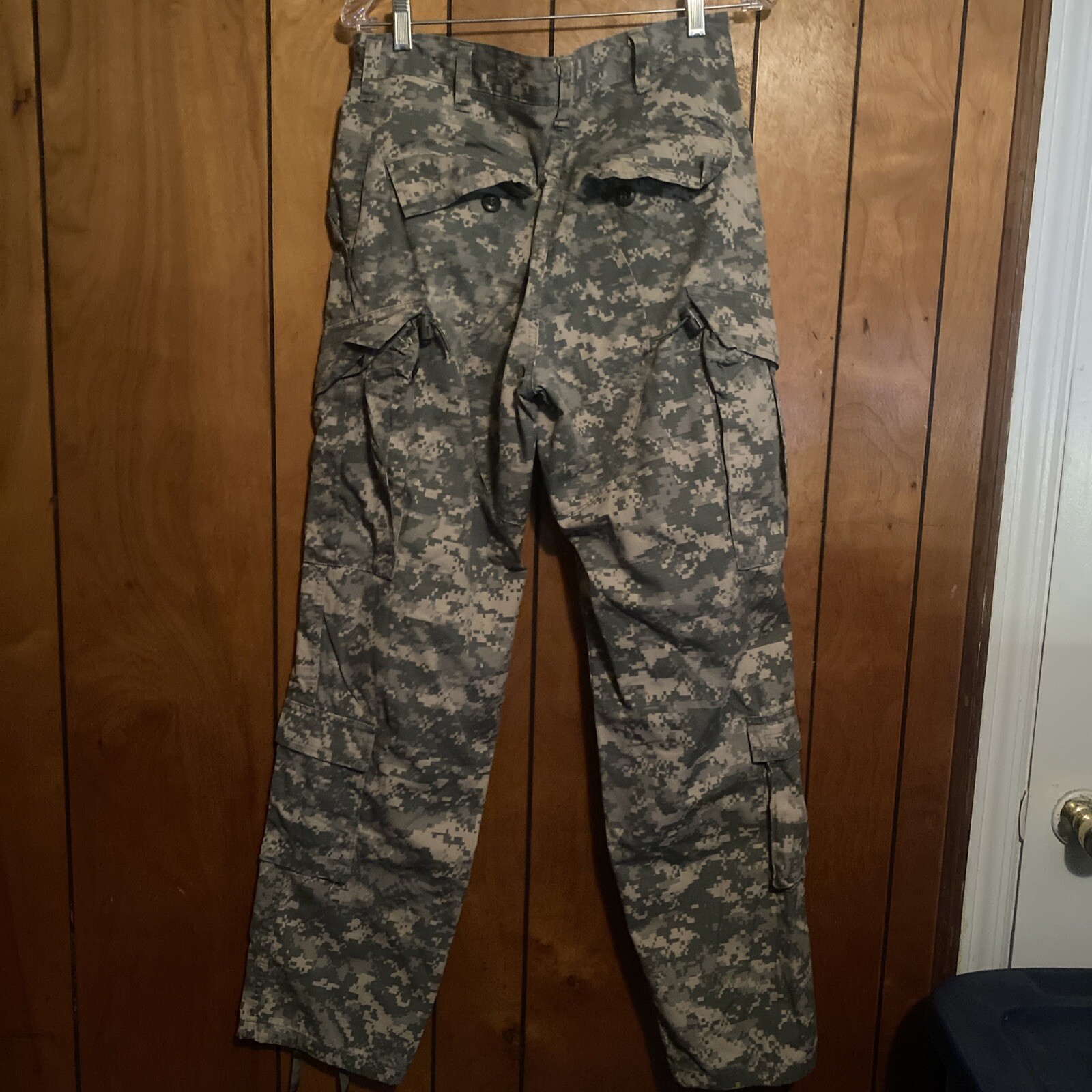 US Army ACU Combat Uniform Trousers Digital Camo Pants Sz 32x32,5