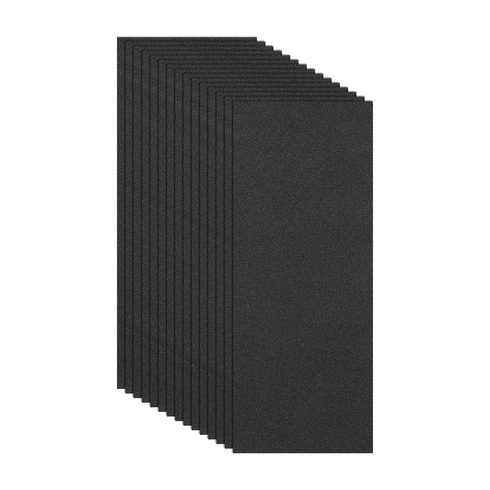 15 Pack 3.6" x 9" Sandpaper, 120 Grit Sand Paper for Wood Furniture