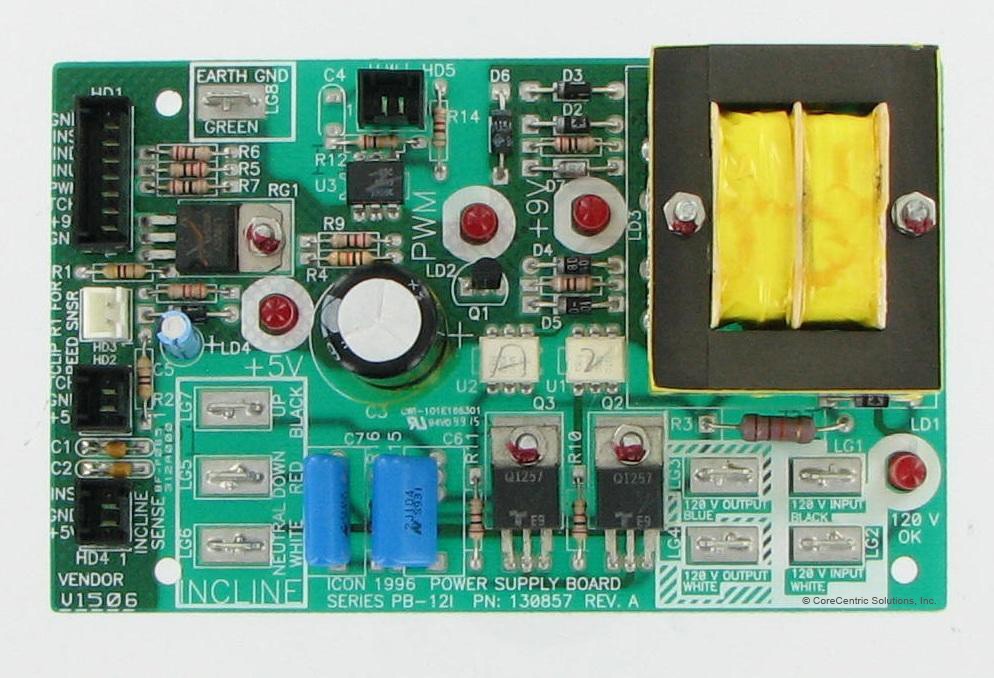 CoreCentric Exercise Treadmill Power Board Replacement for Proform 127684