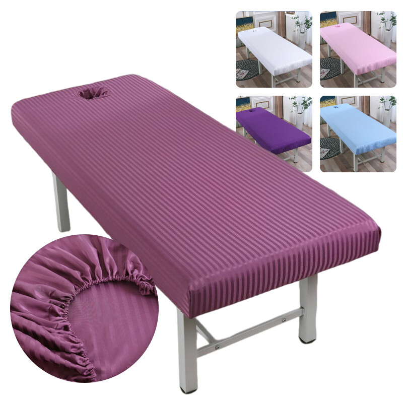 Cotton Beauty Massage Table Cover Spa Bed Salon Couch Elastic Bed Fitted Sheet