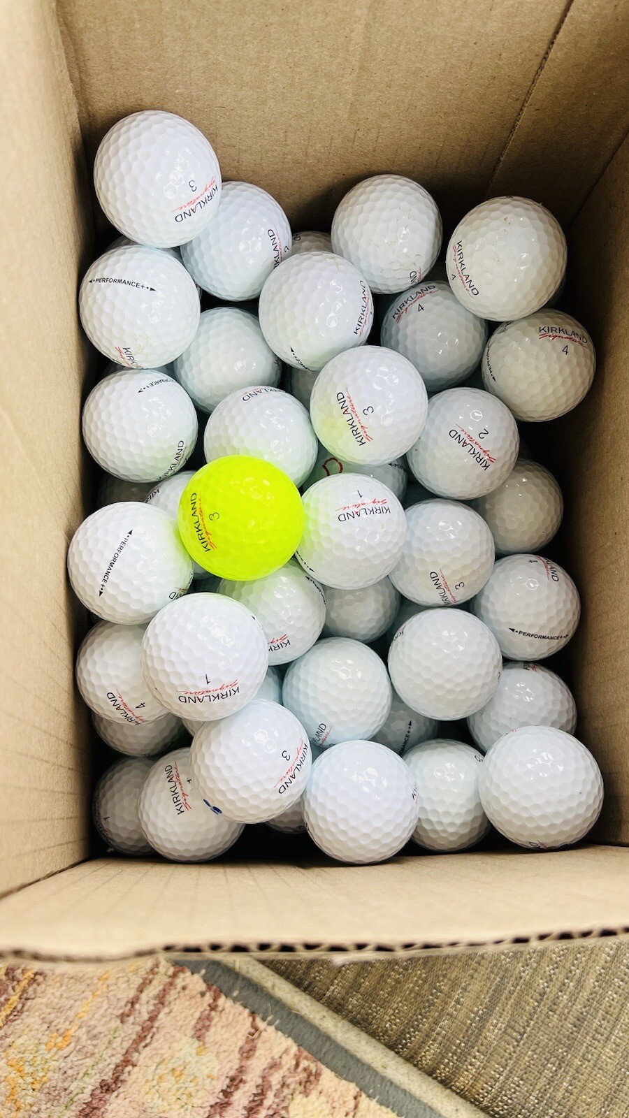 24 Kirkland Pre-own Golf Balls are in Very Mint Condition 5A / 4A