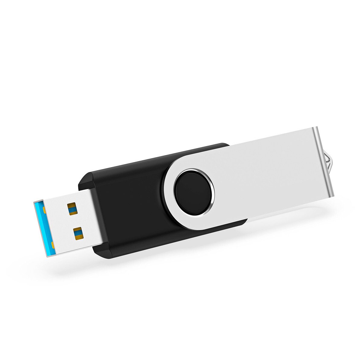 USB 3.0 16GB 100x Metal Anti-skid Swivel Style Flash Drives Memory For PC Laptop