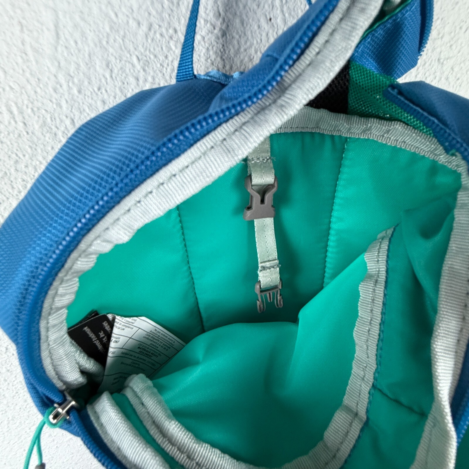 Osprey Moki Kids 1.5L Hydration Pack Blue Hiking Pack Backpack - NO BLADDER