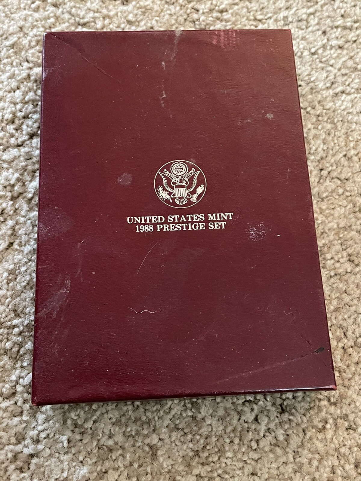 United States Mint 1988 Prestige Set Olympics Coin Coins In Original Box