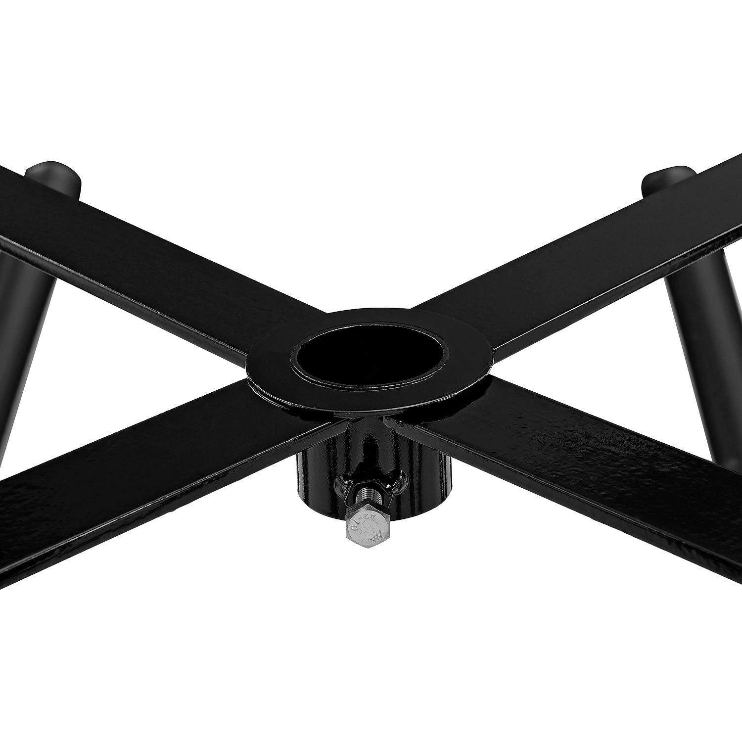 46" Wheelchair Accessible Round Picnic Table Surface Mount Green