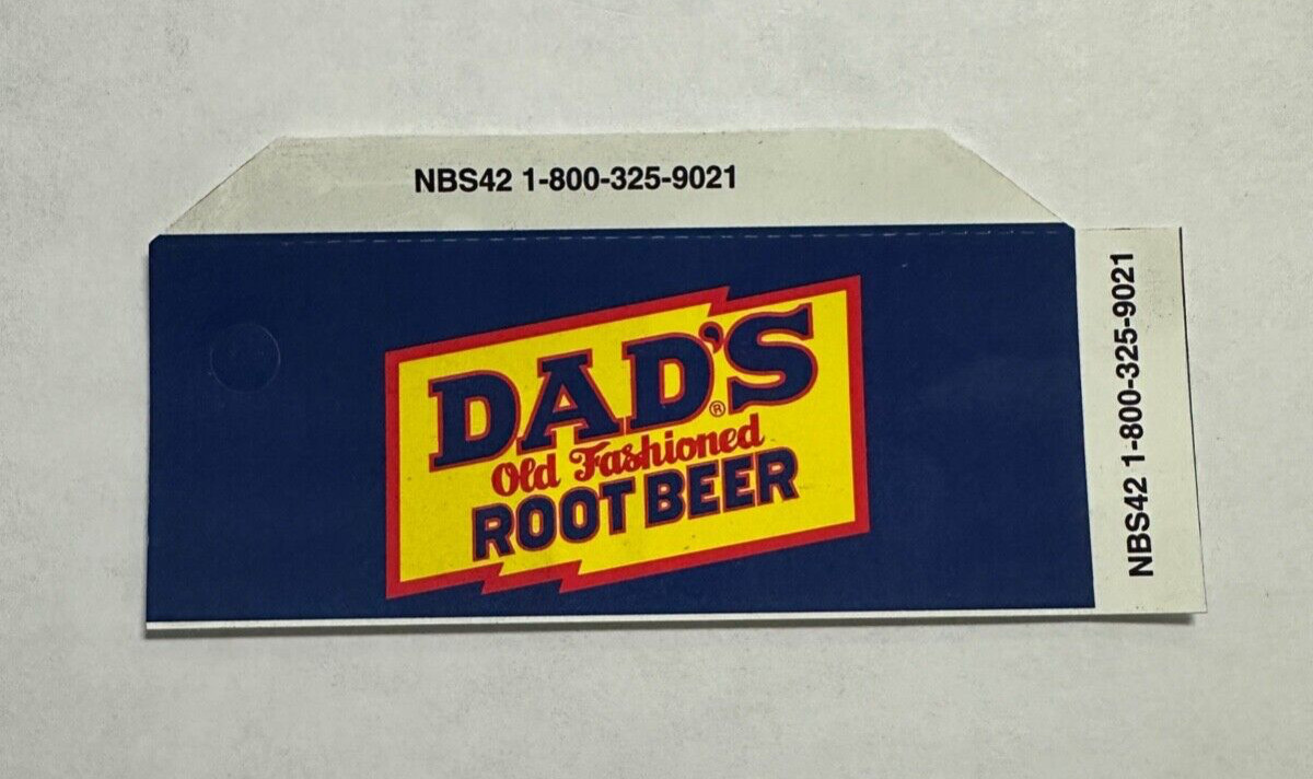 Dads Root Beer Vending Machine Flavor Strip 12oz For Vendo, Dixie Narco