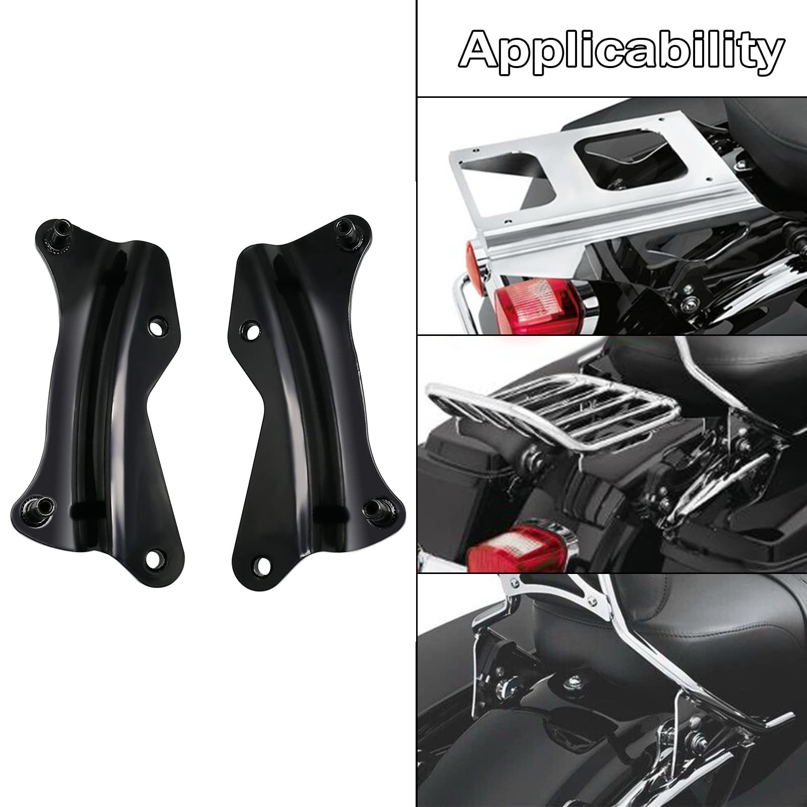 4 Point Quick Release Hardware for Harley Touring 2014 2015 2016 2017 2018 2019