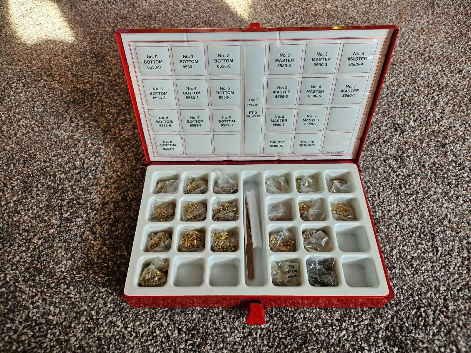 Pin Assortment for Weiser Locksmith set