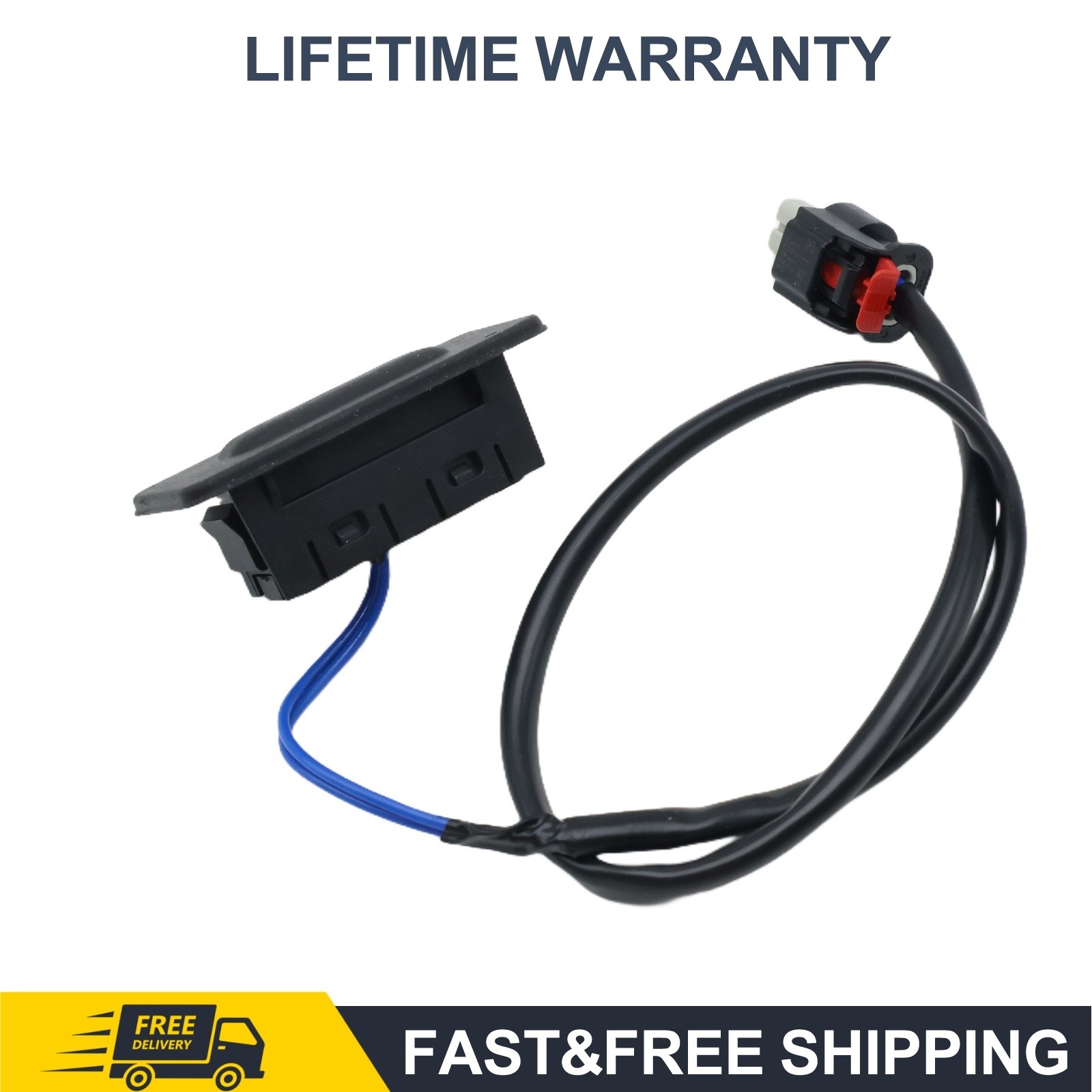 Fits Silverado Sierra 19-25 Trunk Lid Tailgate Release Switch Button 85877552