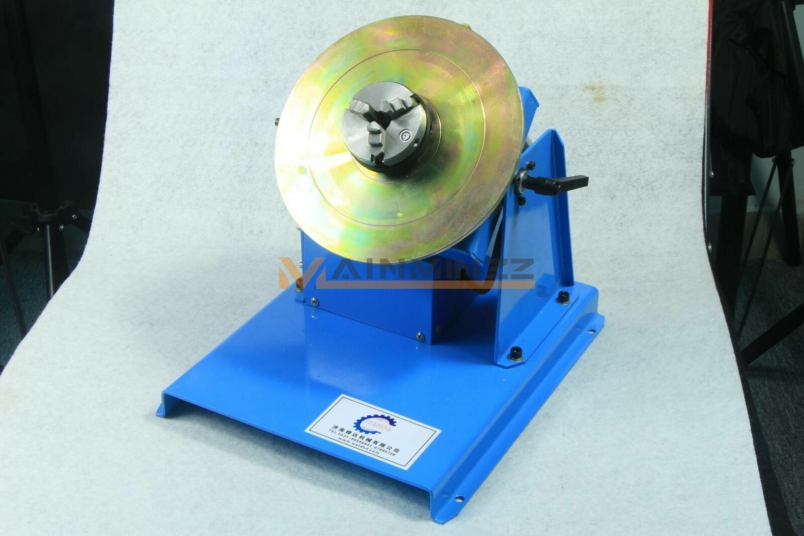 NEW 2-18RPM 10KG Light Duty Welding Turntable Positioner with 65mm Chuck