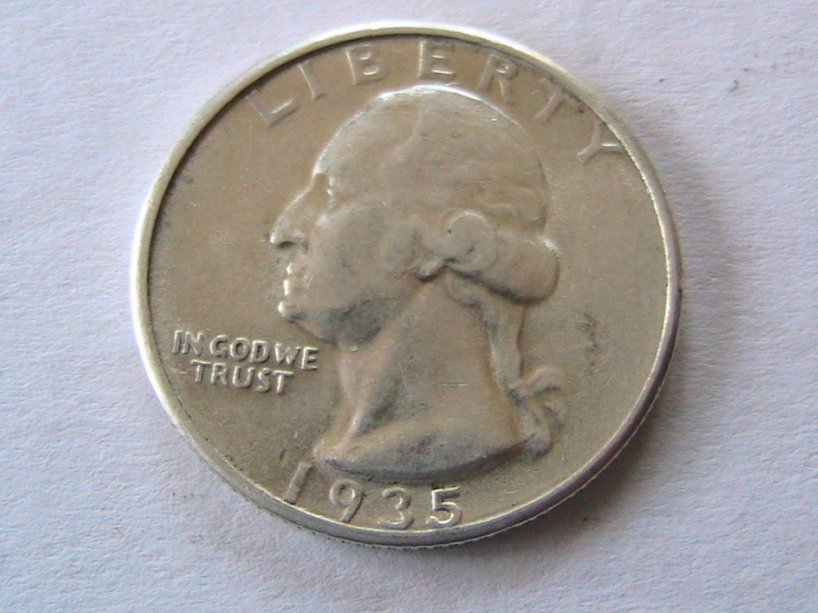 1935 WASHINGTON QUARTER