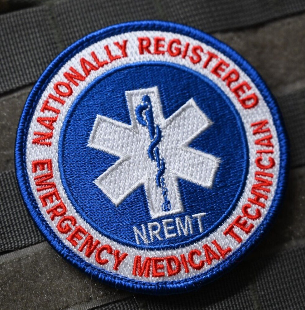 CASUALTY EVACUATION (CASEVAC) PARAMEDIC COMBAT MEDEVAC vêlkrö PATCH: N.R.E.M.T.