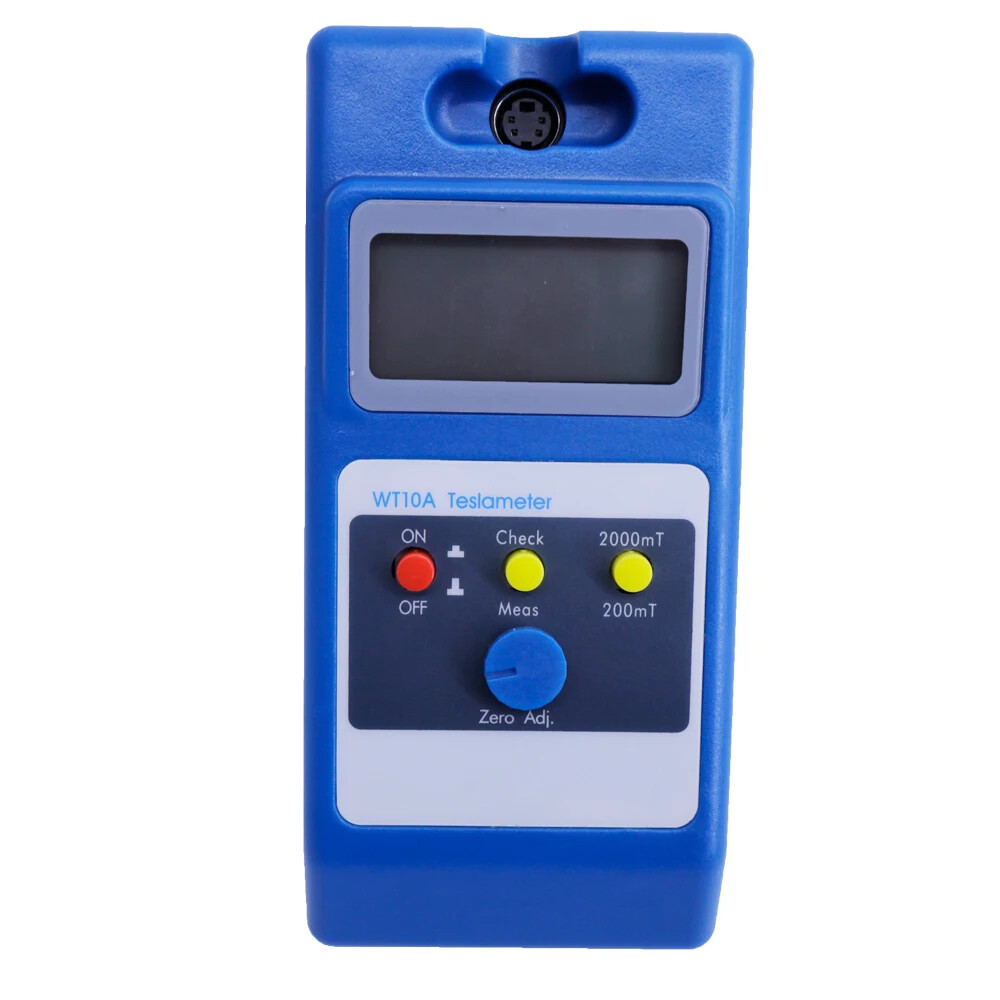 WT10A Digital Gauss Teslameter Magnetic Field Tester Range 0~200mT,0~2000mT
