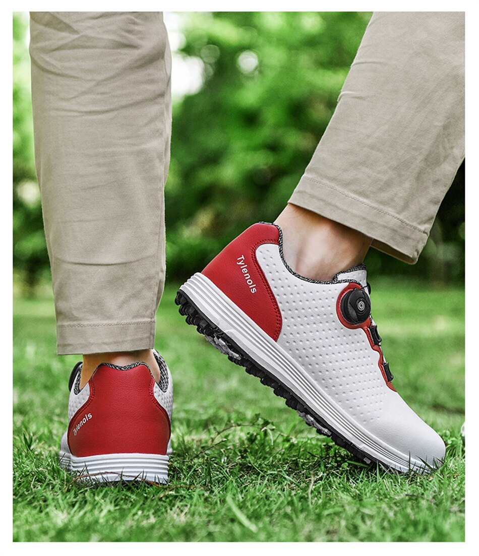 Professional Golf Shoes Outdoor Waterproof Golf Sneakers Non-Slip Walking Shoes