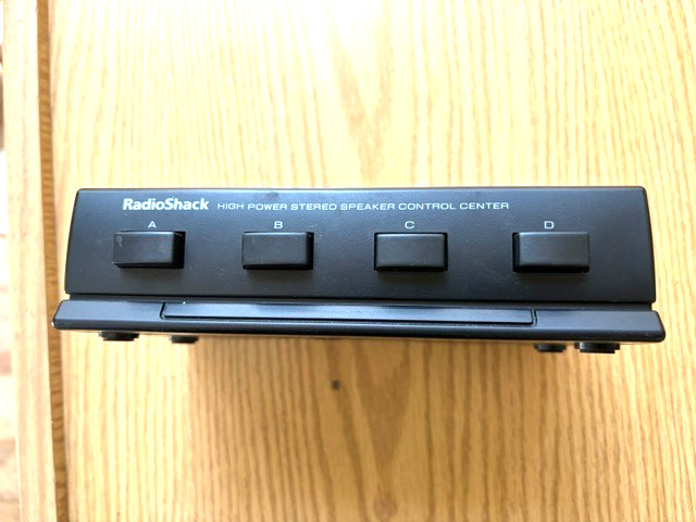 High Power Stereo Speaker Control Center • Radio Shack • Cat No. 40-244