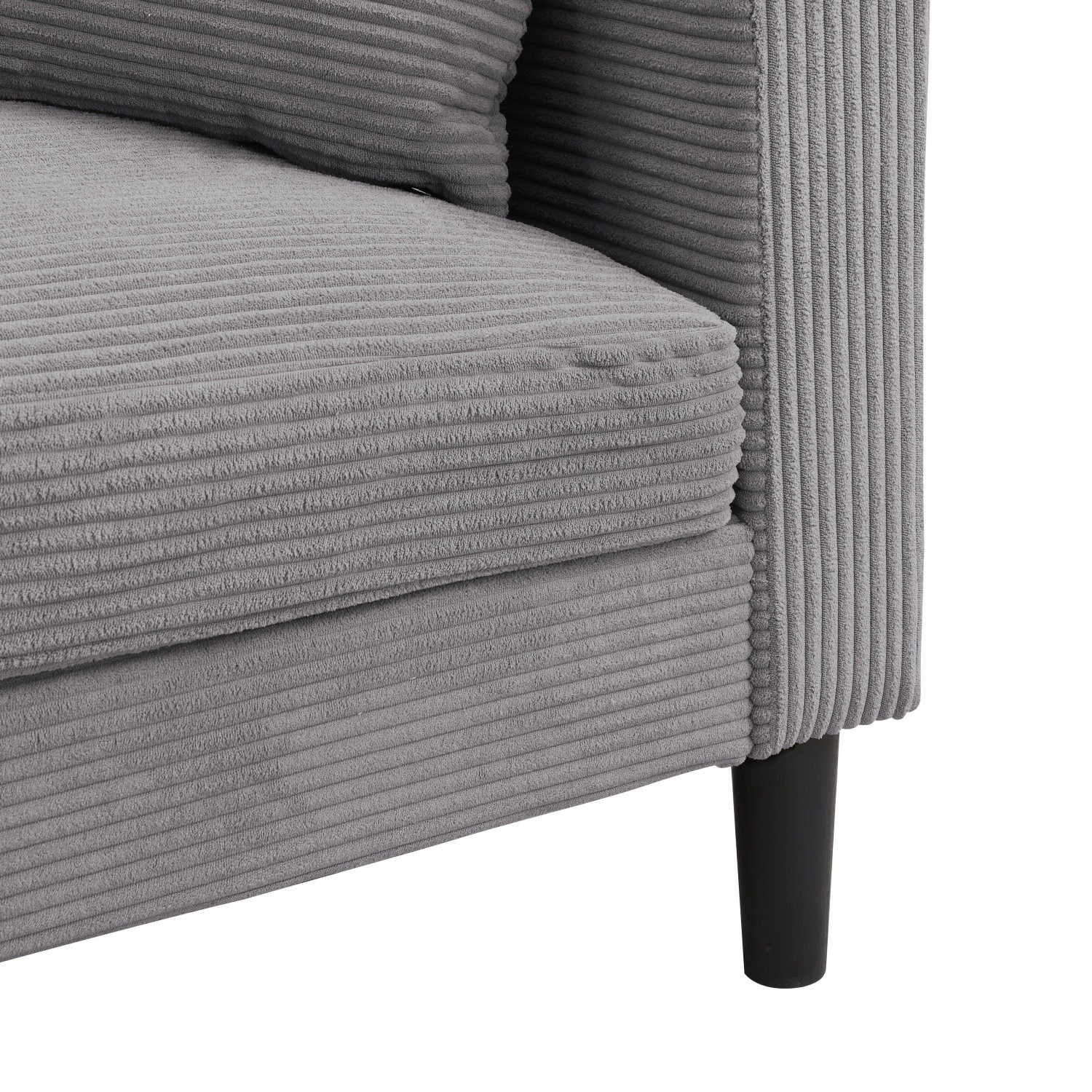 57'' Loveseat Sofa Couch 2 Seater Upholstered Sofa Couch Living Room Sofa