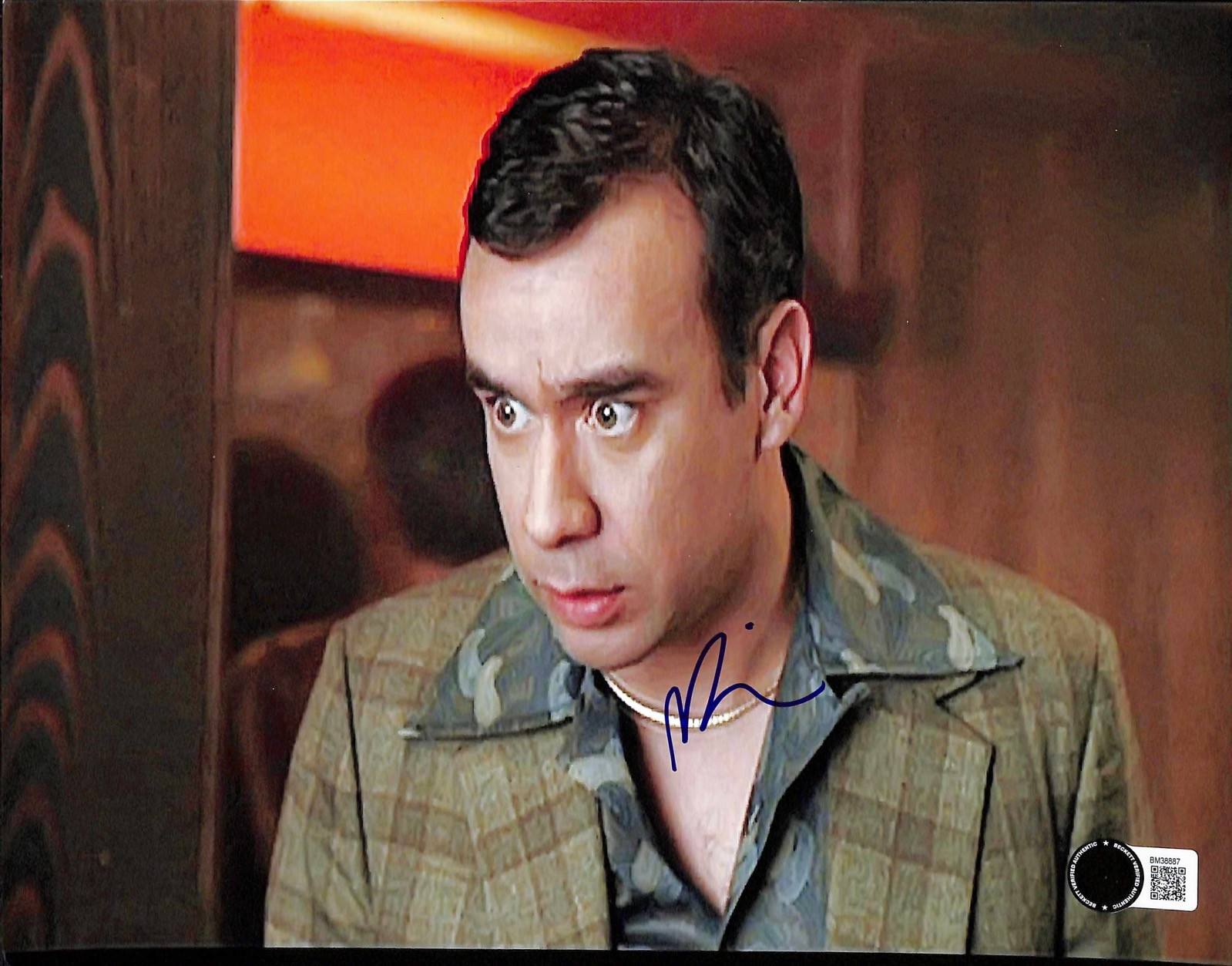 Fred Armisen "Tino" Anchorman Signed 8x10 Photograph Beckett (Grad Collection)