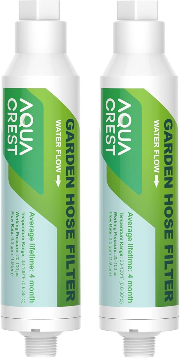 AQUA CREST Replacement for Mist Cooling System Garden Hose Water Filter(2)