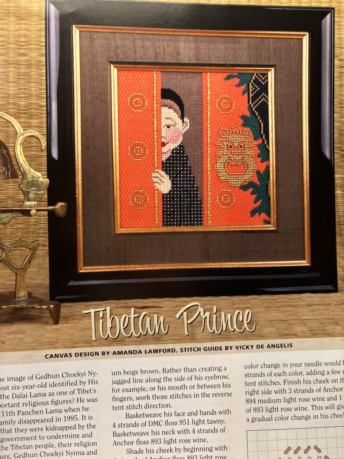 Needlepoint Now Magazine March/April 2015 Needlepoint Patterns and Projects